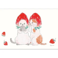 Active | Postal Tocorocomugi Strawberry Kitten