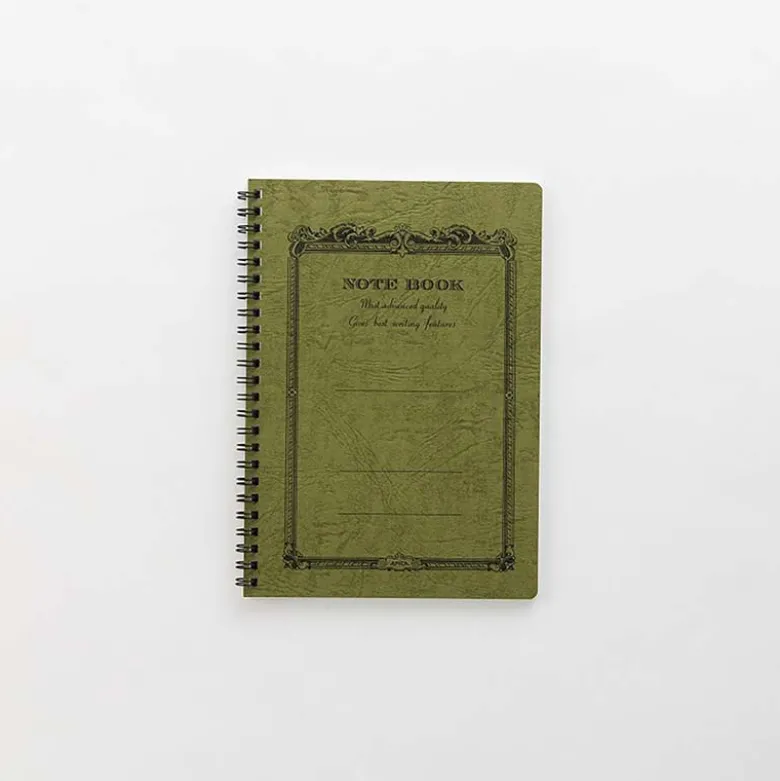 Apica | Cuaderno CD Twin Ring A5 Olive (Kanran)