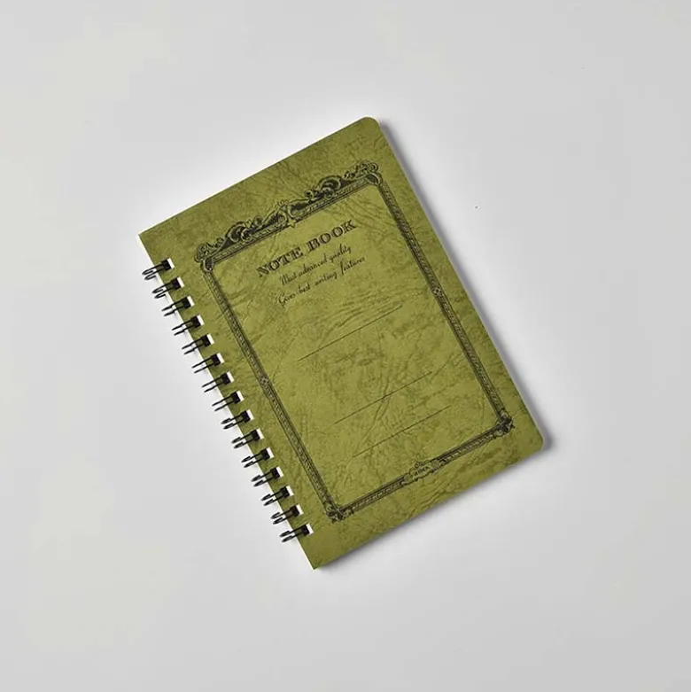 Apica | Cuaderno CD Twin Ring A6 Olive (Kanran)
