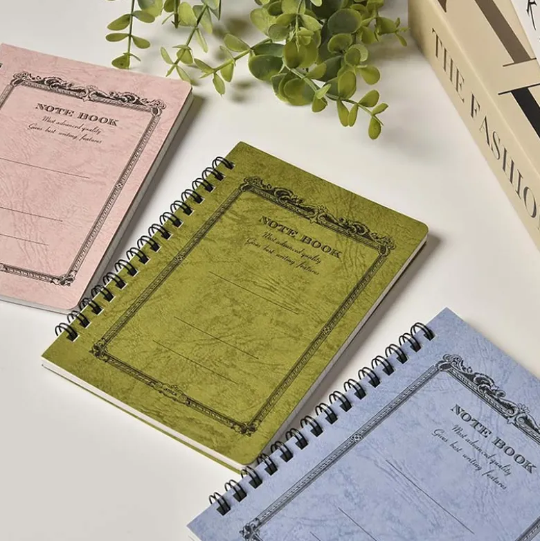Apica | Cuaderno CD Twin Ring A6 Olive (Kanran)