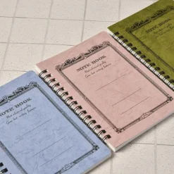 Apica | Cuaderno CD Twin Ring A6 Peach (Momo)