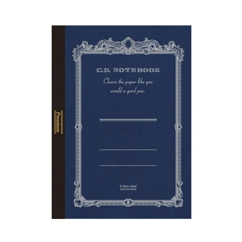 Apica | Cuaderno Premium A6 Silky Navy (Rayas)