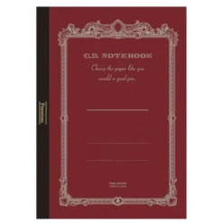 Apica | Cuaderno Premium A4 Silky Red (Cuadros)