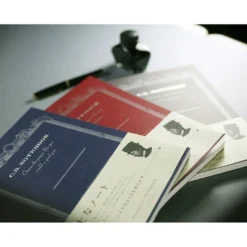 Apica | Cuaderno Premium A4 Silky Red (Cuadros)