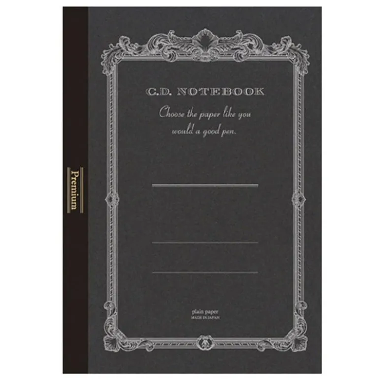 Apica | Cuaderno Premium B5 Silky Black (Liso)