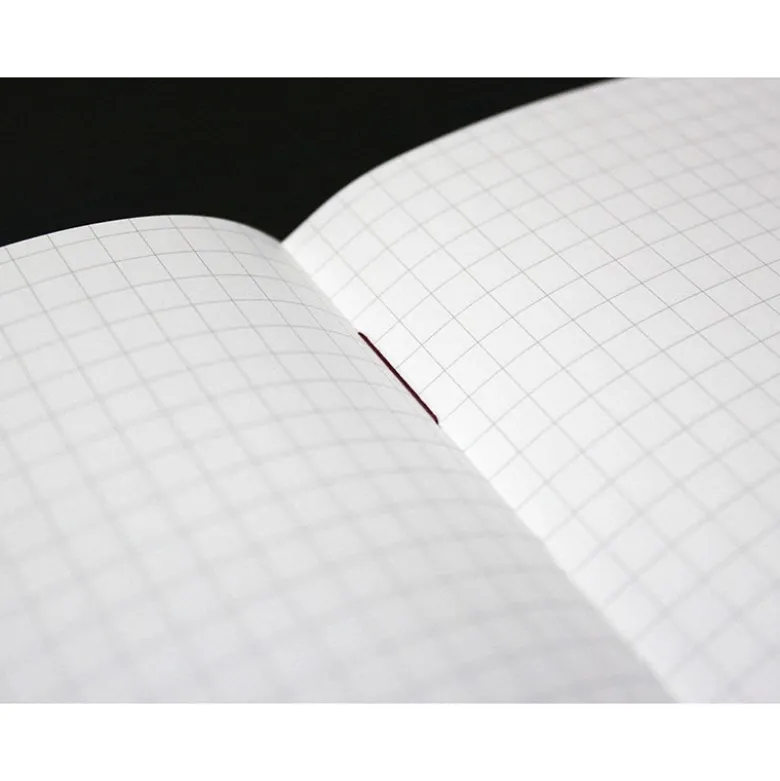 Apica | Cuaderno Premium CD Silky Red (Cuadros)