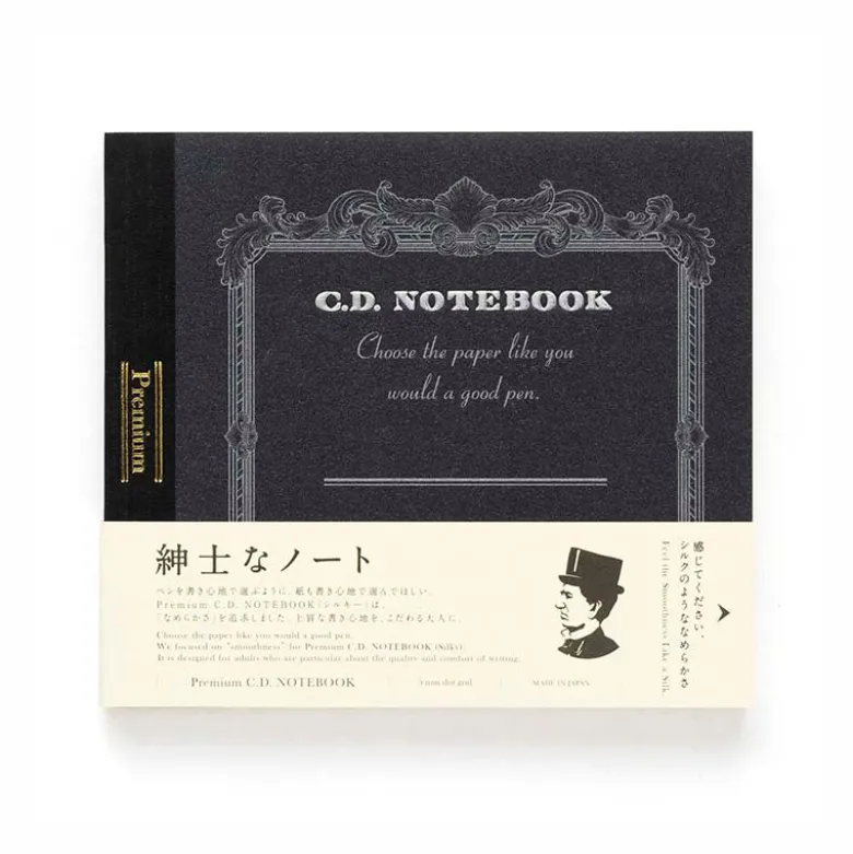 Apica | Cuaderno Premium CD Silky Black (Puntos)