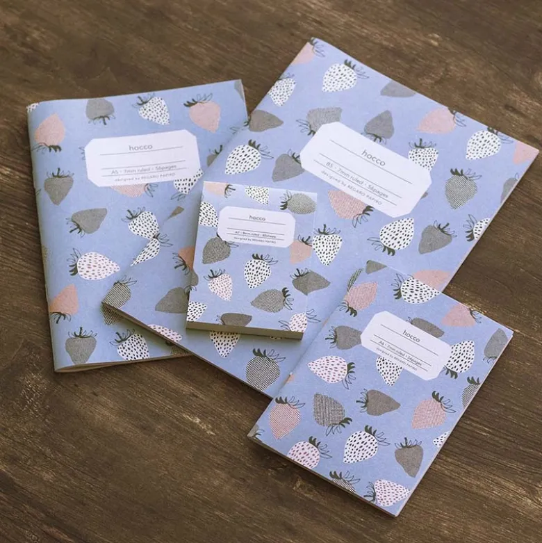 Apica | Libreta Hocco A6 Strawberry
