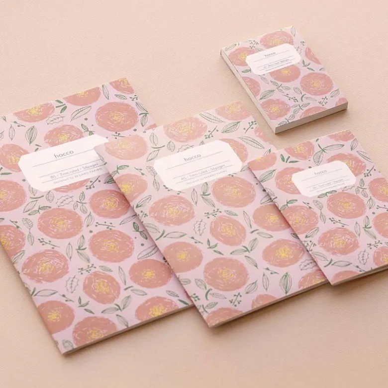 Apica | Libreta Hocco B5 Round Flowers