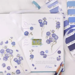 Appree | Pegatinas de Flores Prensadas Flax