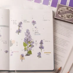 Appree | Pegatinas de Flores Prensadas Lilac