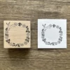 Arte CO | Sello Deer Roses Wreath
