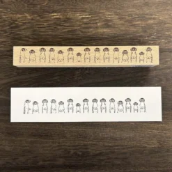 Arte CO | Sello Meerkat in a Row