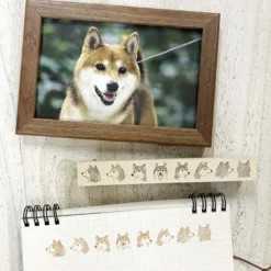 Arte CO | Sello Shiba Inu in a Row