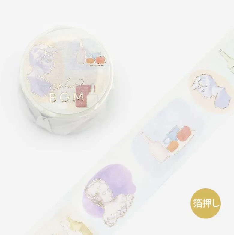 BGM | Foil Art Tour Still Life Washi Tape