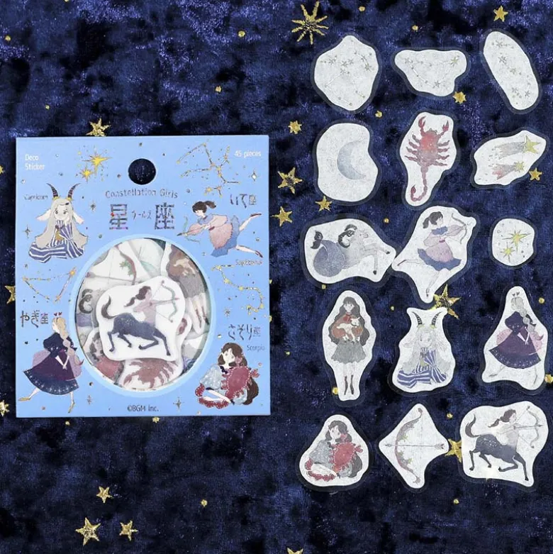 BGM | Pegatinas Constellation Girls Scorpio Sagittarius Capricorn