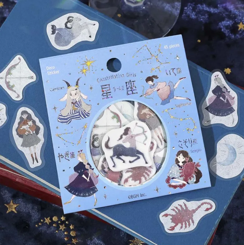 BGM | Pegatinas Constellation Girls Scorpio Sagittarius Capricorn