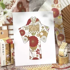 BGM | Set de Washi Tapes Kimono Colors Splendid