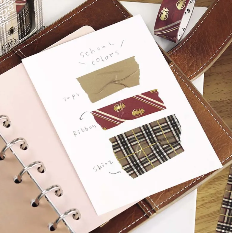 BGM | Set de Washi Tapes School Colors Caramel