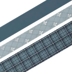 BGM | Set de Washi Tapes School Colors Smoke Blue