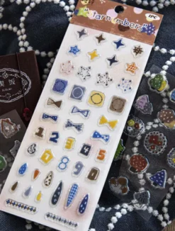 Candy Poetry | Pegatinas Warm Small Item Star Numbers