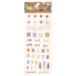 Candy Poetry | Pegatinas Warm Small Item Star Numbers