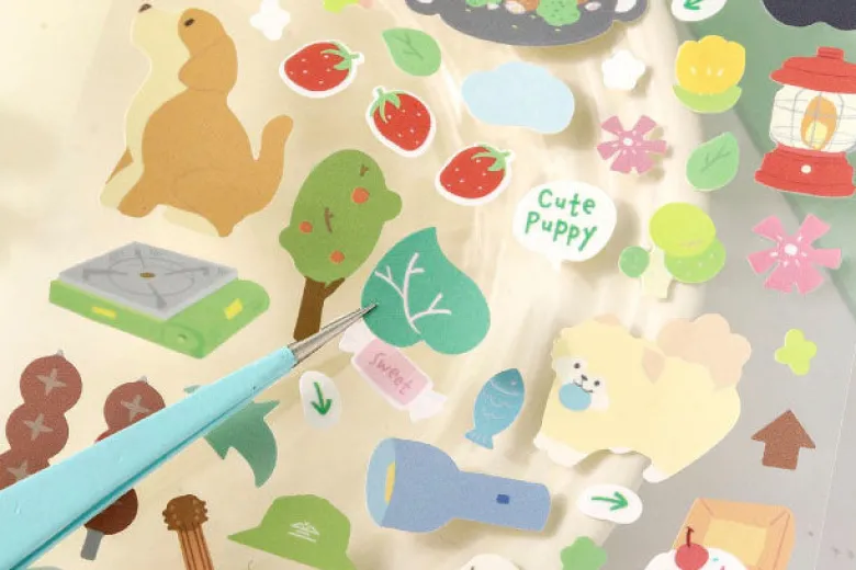 Card Lover | Pegatinas Doudou Daily Life Outing Overtire