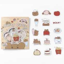 Card Lover | Pegatinas The Peppy Life Tasty Cate