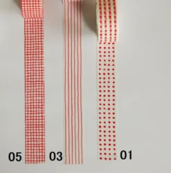 Classiky | Mitsou Stripe Red Washi Tape