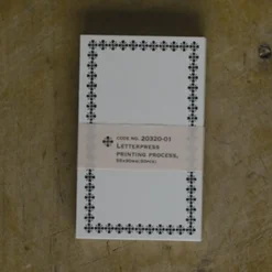 Classiky | Tarjetones Letterpress Brown