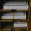 Classiky | Tarjetones Letterpress Dark Blue