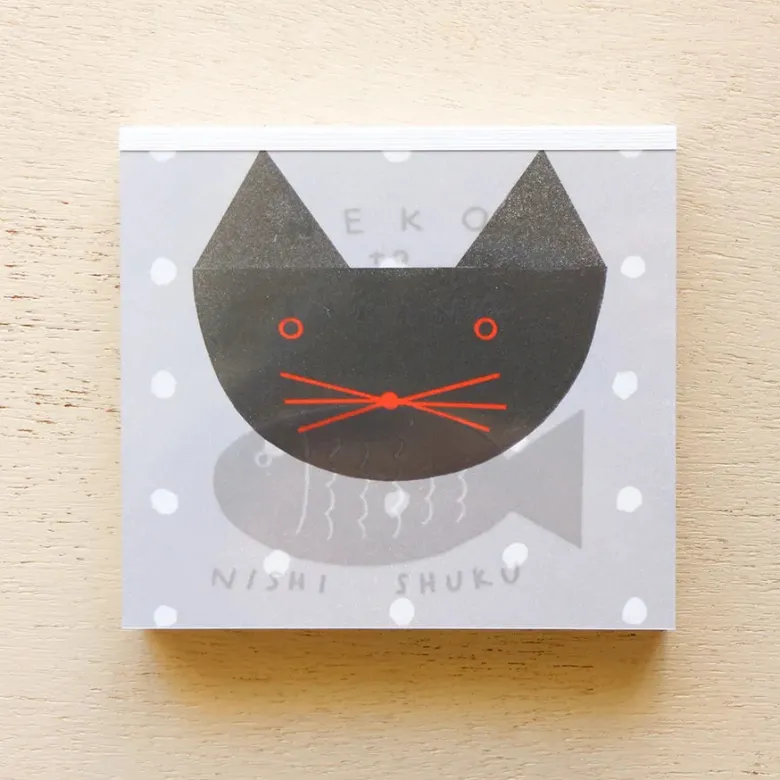 Cozyca | Bloc de Notas Nishi Shuku Neko To Sakana