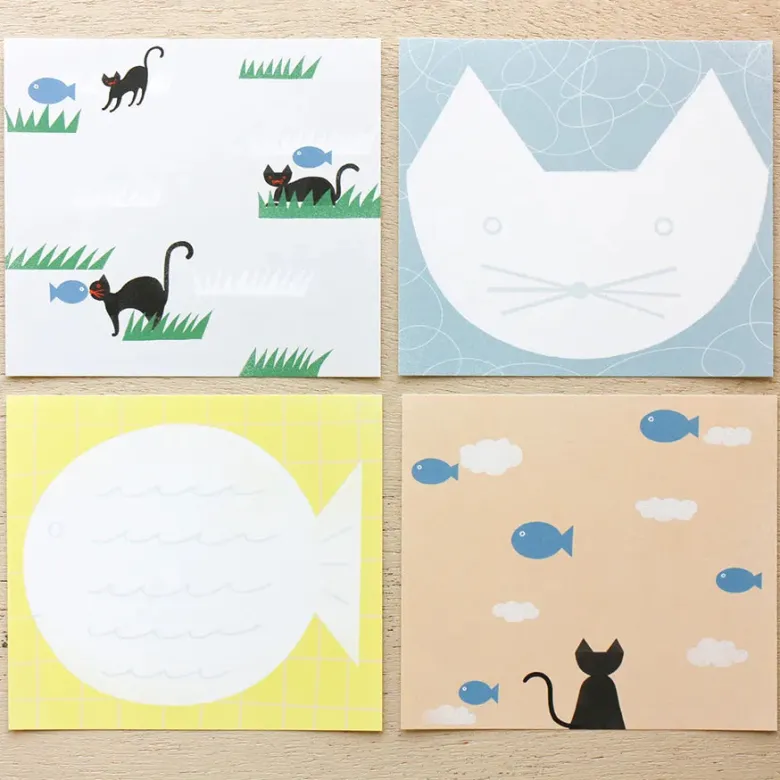 Cozyca | Bloc de Notas Nishi Shuku Neko To Sakana