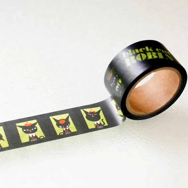 Cozyca | Kuroneko Design Washi Tape A Hundred Faces