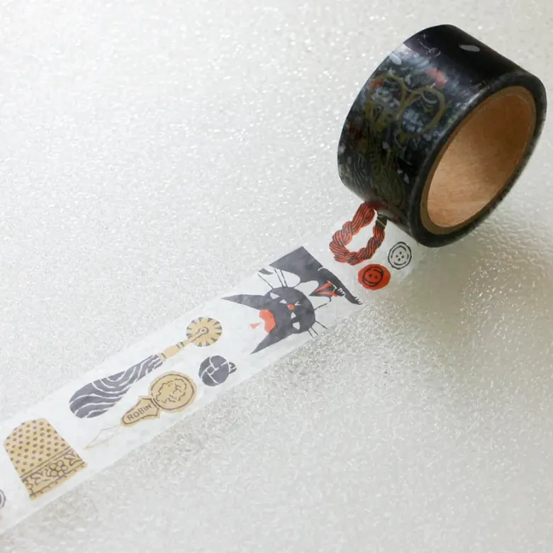 Cozyca | Kuroneko Design Washi Tape Sewing