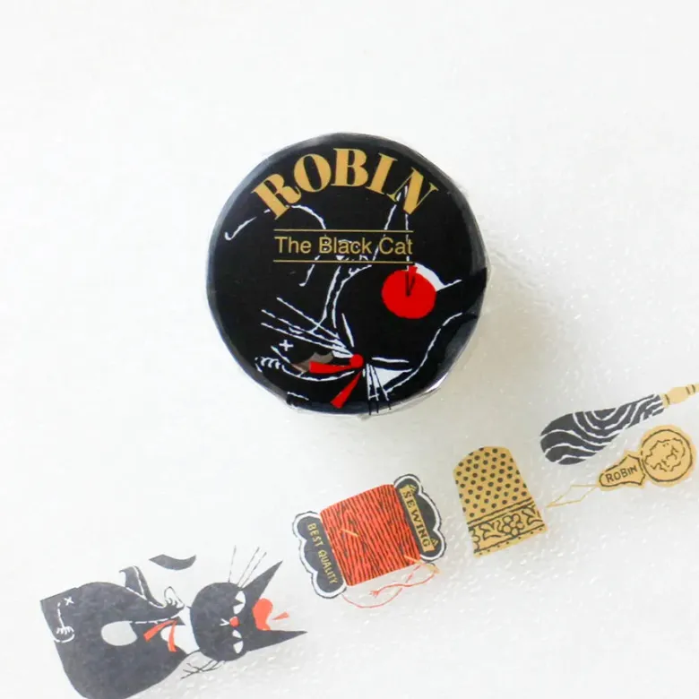 Cozyca | Kuroneko Design Washi Tape Sewing