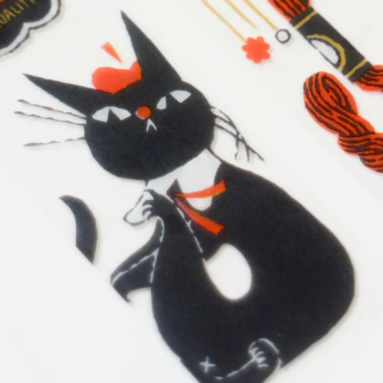 Cozyca | Kuroneko Design Washi Tape Sewing
