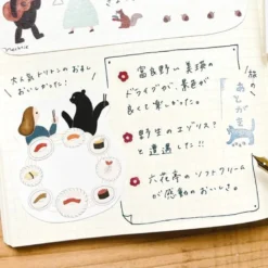 Cozyca | Pegatina Individual Necktie Let's Eat Sushi