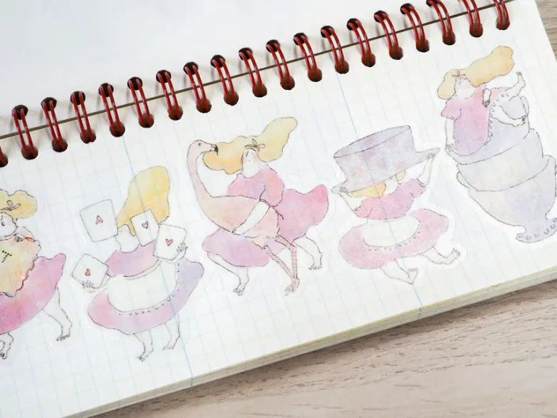Dodolulu | Pegatinas Alice in Wonderland