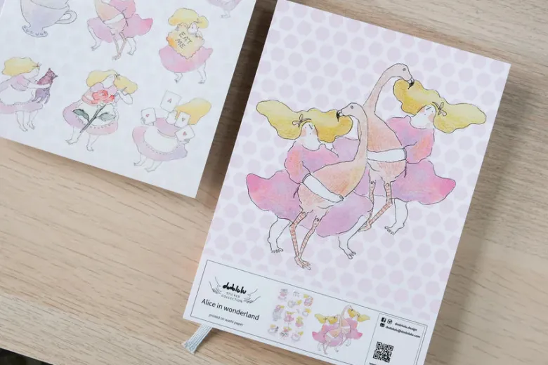 Dodolulu | Pegatinas Alice in Wonderland