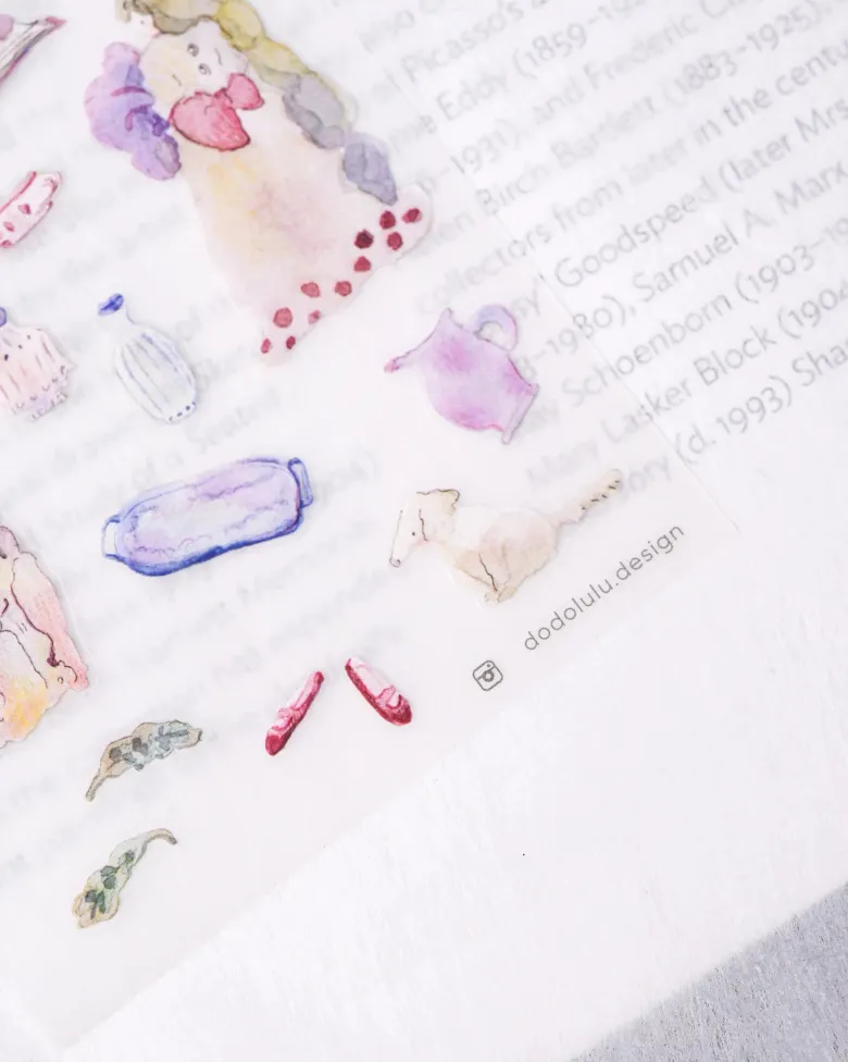 Dodolulu | Pegatinas Matte Among Flowers