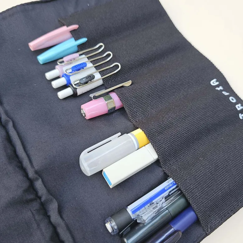 Entropía | Estuche Enrollable Black