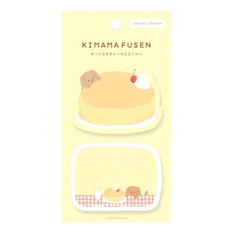 Furukawashiko | Notas Adhesivas Kimama Fusen Cake Dog