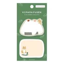 Furukawashiko | Notas Adhesivas Kimama Fusen Onigiri Shiba