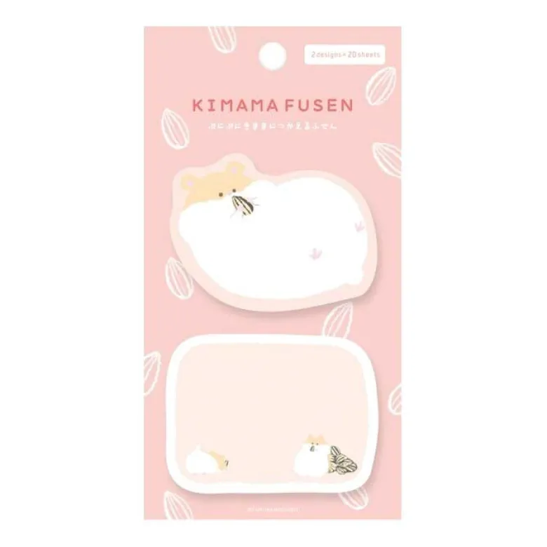 Furukawashiko | Notas Adhesivas Kimama Fusen Squishy Hamster