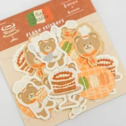 Furukawashiko | Pegatinas Flake Viva Italia Dessert Bear