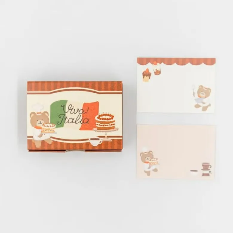 Furukawashiko | Tarjetones en Cajita Viva Italia Bear Dessert