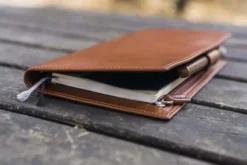 Galen Leather | Funda Leather Hobonichi Weeks Mega Cover Brown