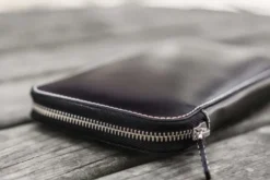 Galen Leather | Funda Leather Zippered Hobonichi Weeks Cover Black
