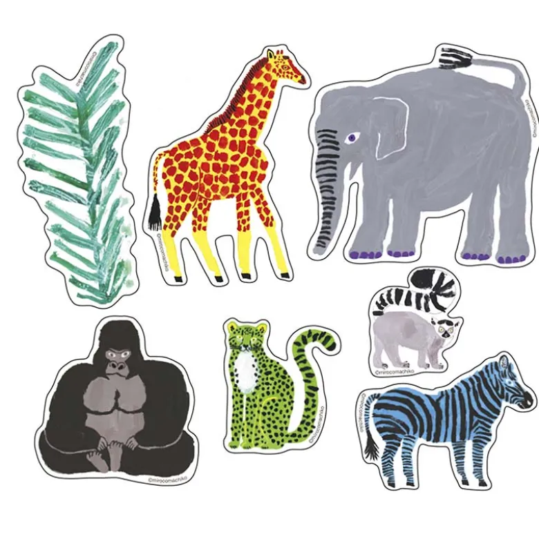 Greeting Life | Pegatinas Pack Mirocomachiko Animals